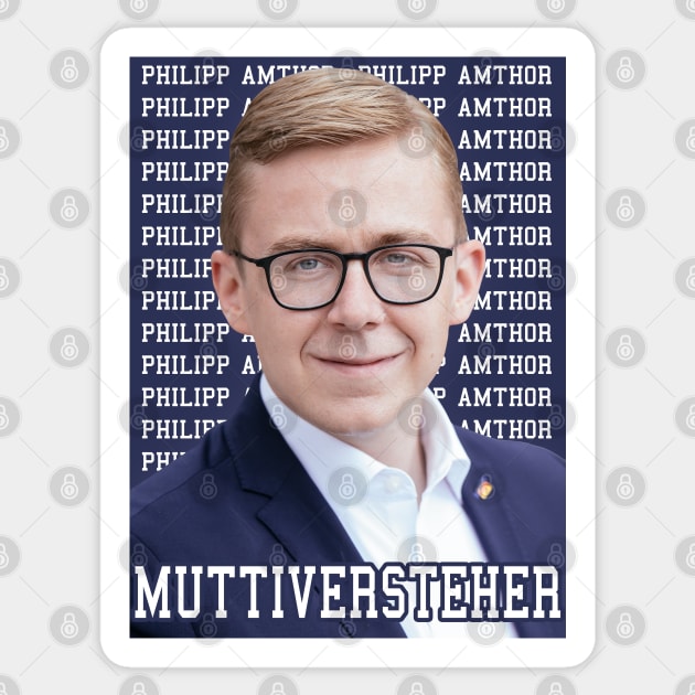 Philipp Amthor Portrait Sticker by misenique